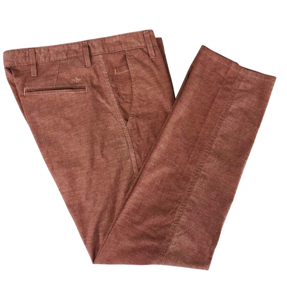 Mens Dockers Light Coral Rust Chino Pants Classic Essential Staple All Occasions